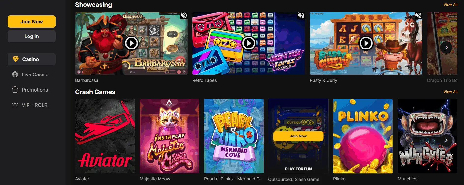 High Roller Casino  official